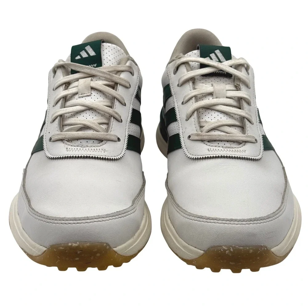 Adidas S2G Spikeless Leather 24 Golf Shoes Mens‎ Size 10 White Green IF0299